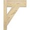 Ekena Millwork Traditional Block Rough Sawn Outlooker, Douglas Fir, 6"W x 14"D x 18"H OUT06X14X18TRA05RDF - alternate 3